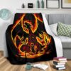 charizard fleece blanket for pokemon bedding decor gift yd0nn