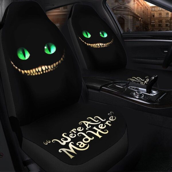 cheshire cat face alice in wonderland car seat covers aiwcsc01 rnrcm