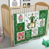 christmas elf quilt blanket funny xmas gift idea 5vbxx