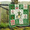 christmas elf quilt blanket funny xmas gift idea ndkdx