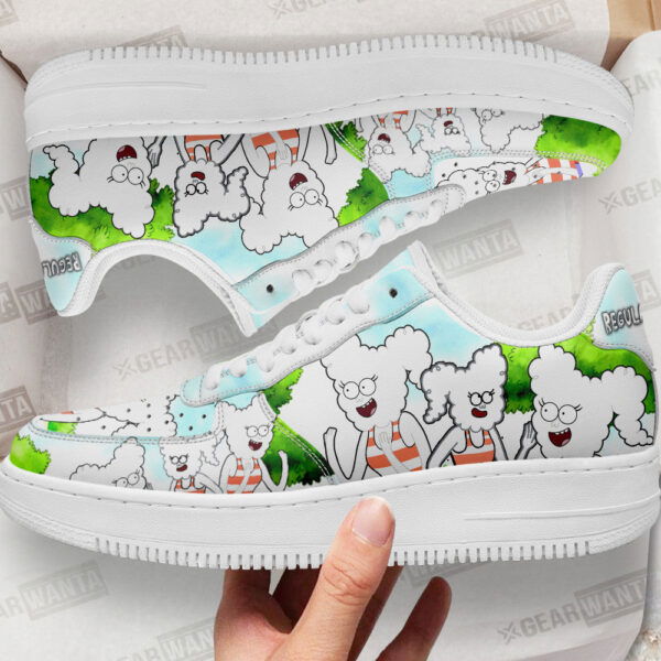 cj cloud humanoid sneakers custom regular show shoes mh1ec