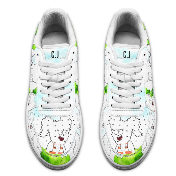 cj cloud humanoid sneakers custom regular show shoes ybijs