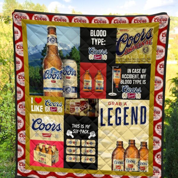 coors banquet quilt blanket funny gift for beer lover ou7uv