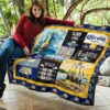 corona extra quilt blanket funny gift for beer lover zanr8
