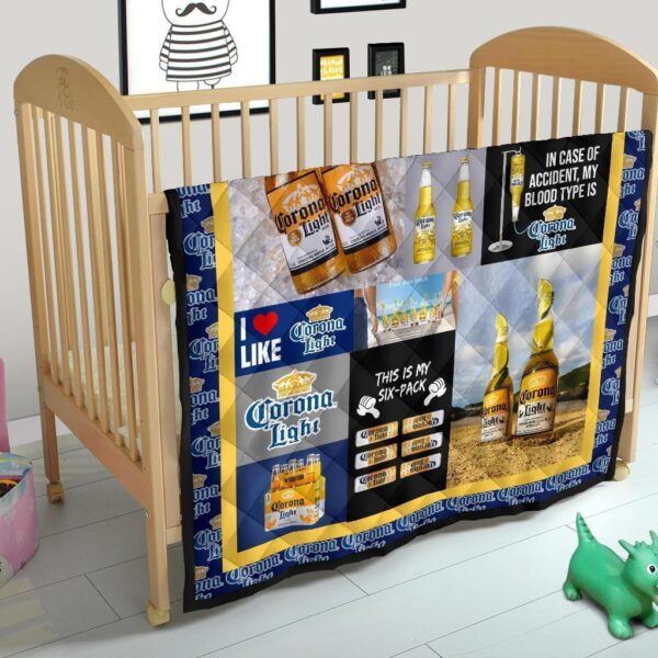 corona light quilt blanket funny gift for beer lover b3vg5