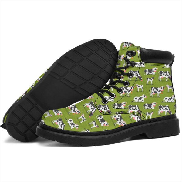 cow boots animal custom shoes funny for cow lover bkkp9