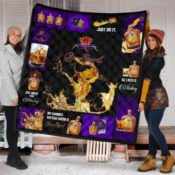 crown royal quilt blanket all i need is whisky gift idea 2c5vi