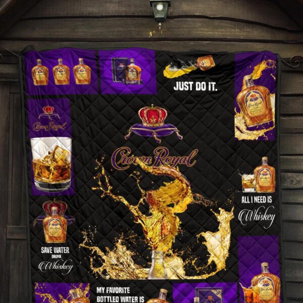 crown royal quilt blanket all i need is whisky gift idea yuup4