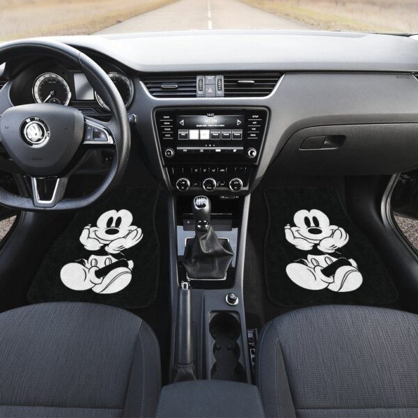 cute mickey mice eyes walt dn car floor mats mkcfm04 i20by