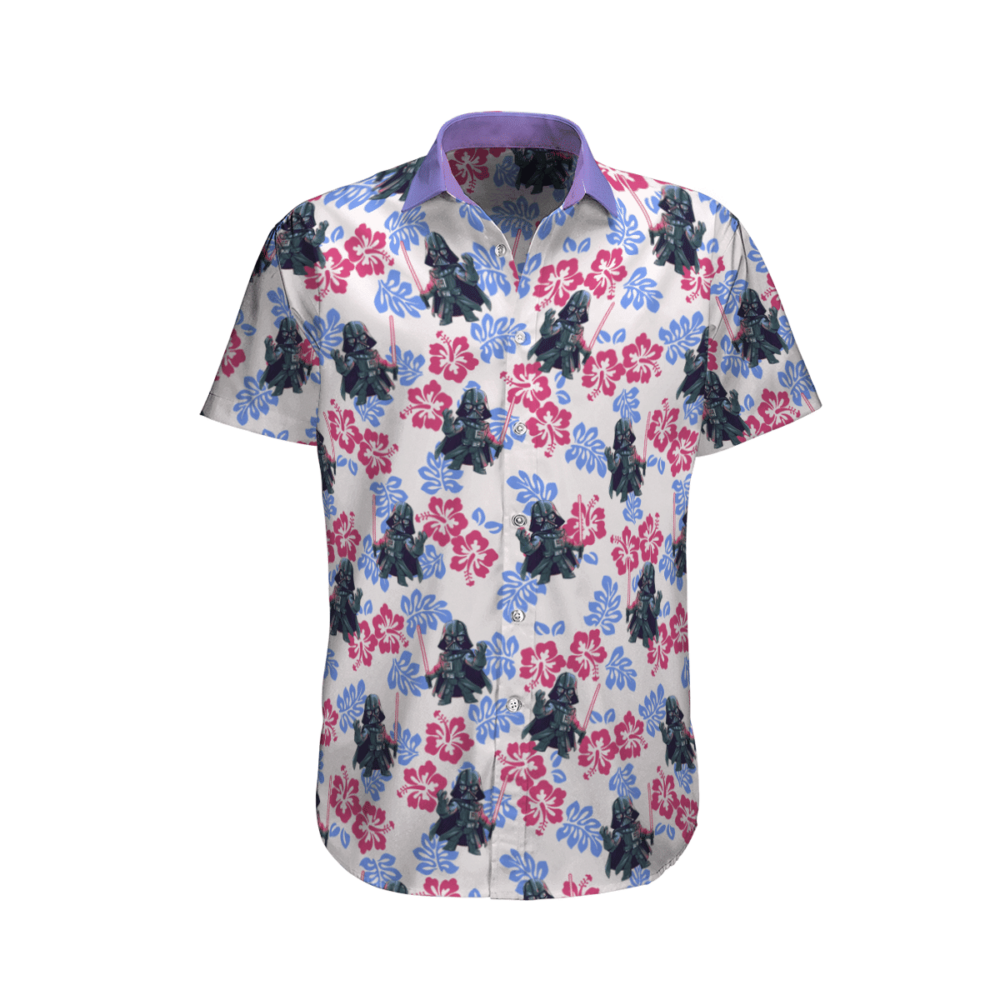 Darth Vader Summer Custom Button Up Hawaiian Shirt
