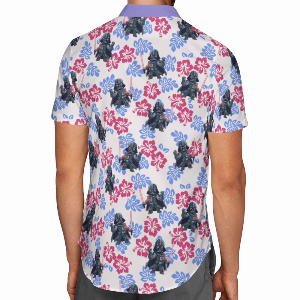 Darth Vader Summer Custom Button Up Hawaiian Shirt