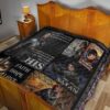 daughter of king quilt blanket for who love christ udrfg