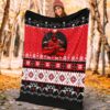 deadpool ugly christmas custom blanket home decor m9ein