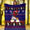 deadpool unicorn christmas blanket amazing gift idea qjlhe