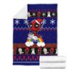 deadpool unicorn christmas blanket amazing gift idea togvy