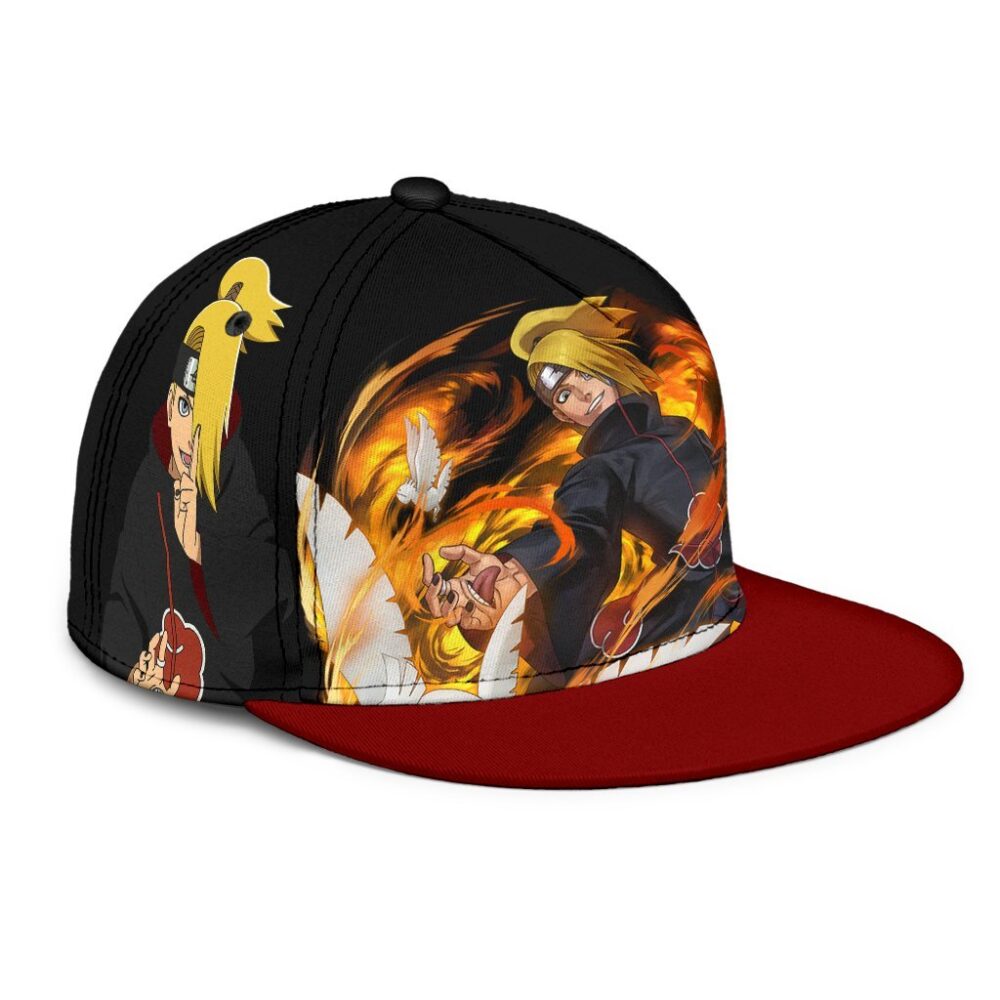 Deidara Snapback Hat Naruto Custom Anime Hat