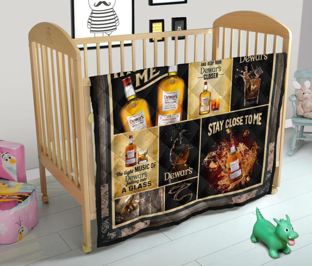 Dewar’s Quilt Blanket Whiskey Inspire Me Gift Idea