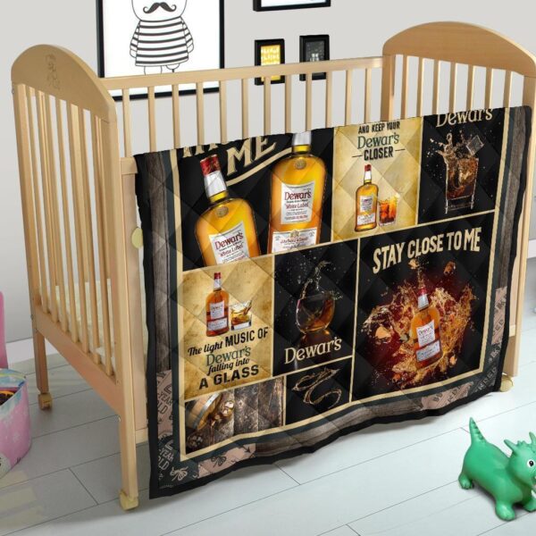 dewars quilt blanket whiskey inspire me gift idea hwhd3