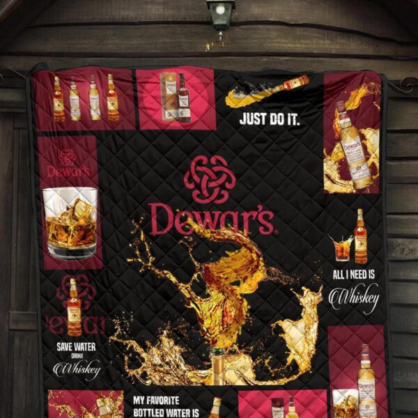 dewars scotch quilt blanket all i need is whisky gift idea qb005 yzt3b