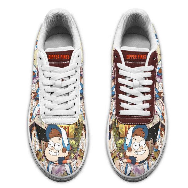 dipper pines gravity falls sneakers custom cartoon shoes tfmte