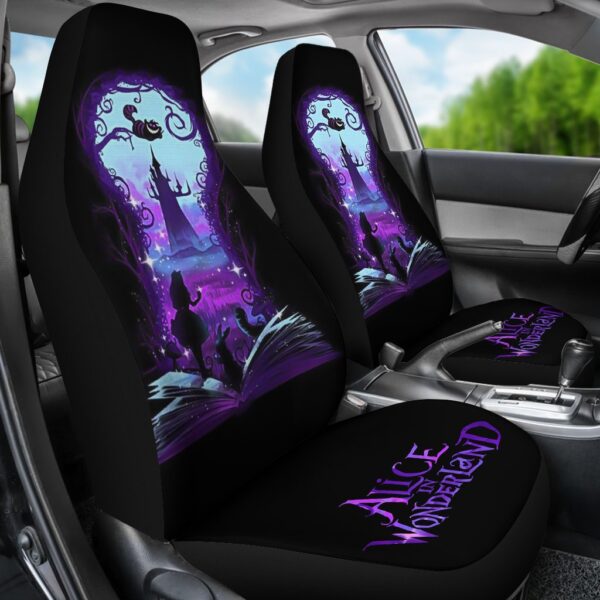 discover castle alice in wonderland dn cartoon car seat covers aiwcsc15 ph3qu