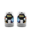 dmc 12 delorean back to the future custom sneakers sak8g