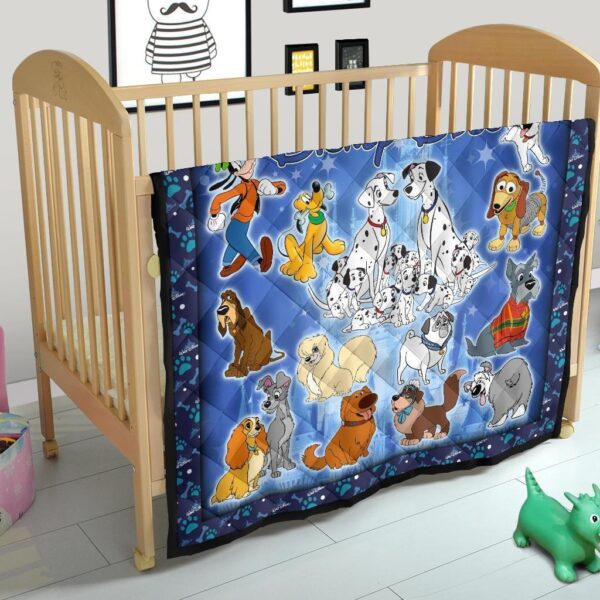 dn dogs quilt blanket we are never too old fan gift idea jebo4