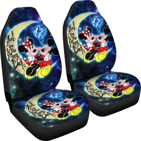 dn mickey minnie car seat covers cartoon fan gift mkcsc26 tkp1k