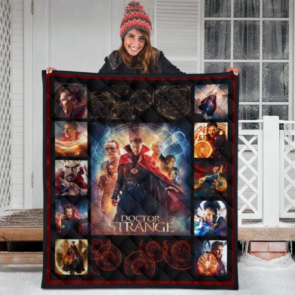 doctor strange quilt blanket super heroes fan gift idea 38s0k