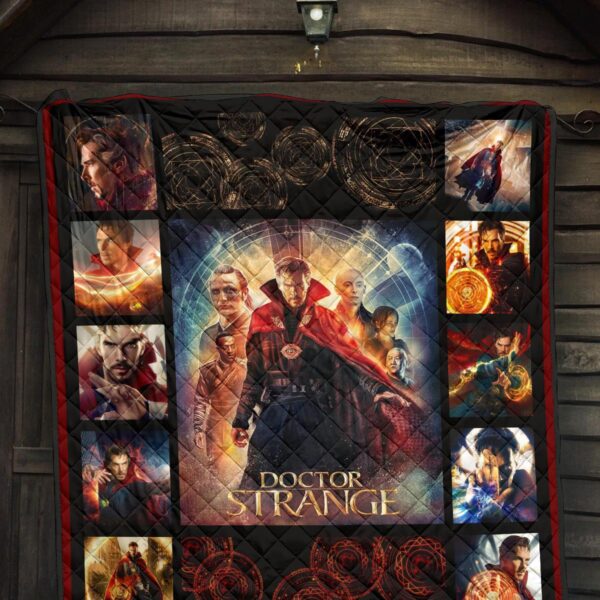 doctor strange quilt blanket super heroes fan gift idea 46t1u