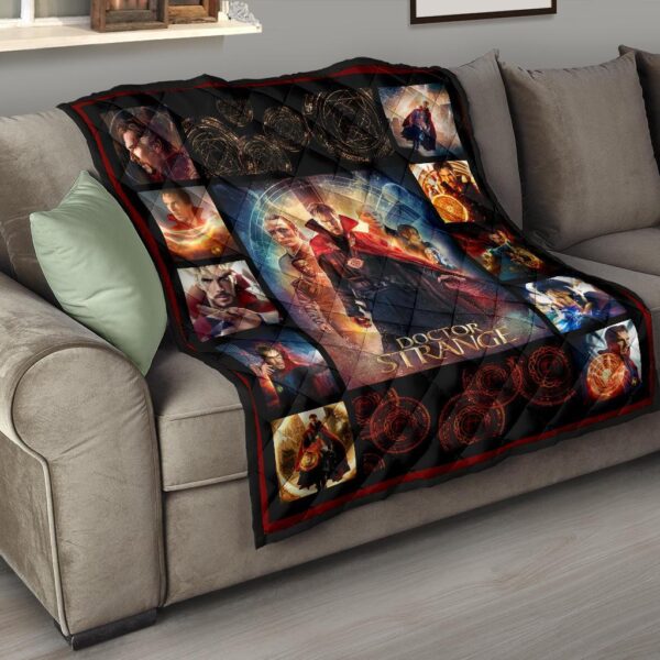 doctor strange quilt blanket super heroes fan gift idea 8j6zl