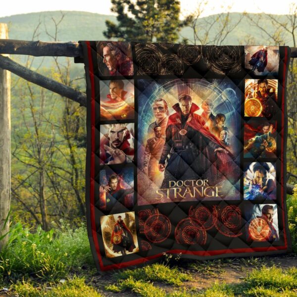 doctor strange quilt blanket super heroes fan gift idea ed1id