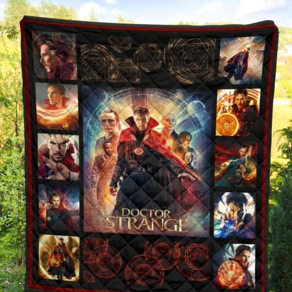 doctor strange quilt blanket super heroes fan gift idea eznhy