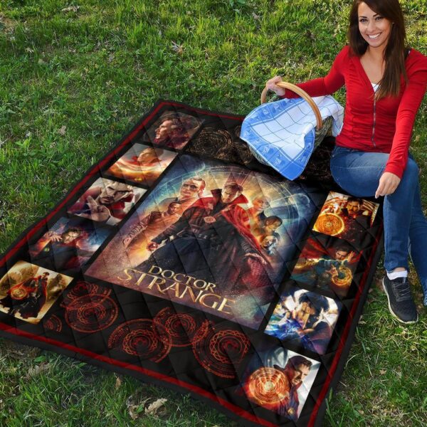 doctor strange quilt blanket super heroes fan gift idea gd6zu