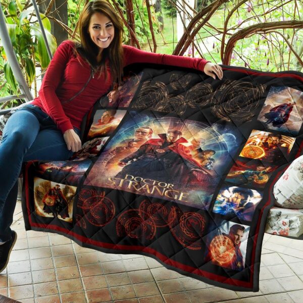 doctor strange quilt blanket super heroes fan gift idea jau3s