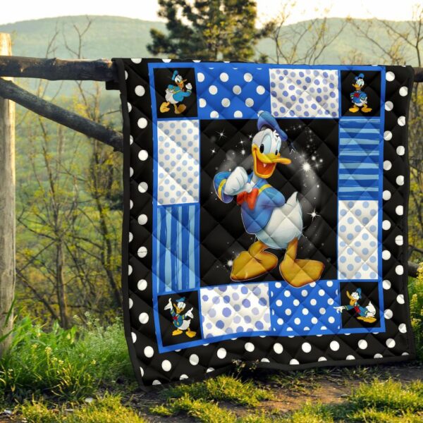 donald duck quilt blanket funny cartoon fan gift idea ftgwy