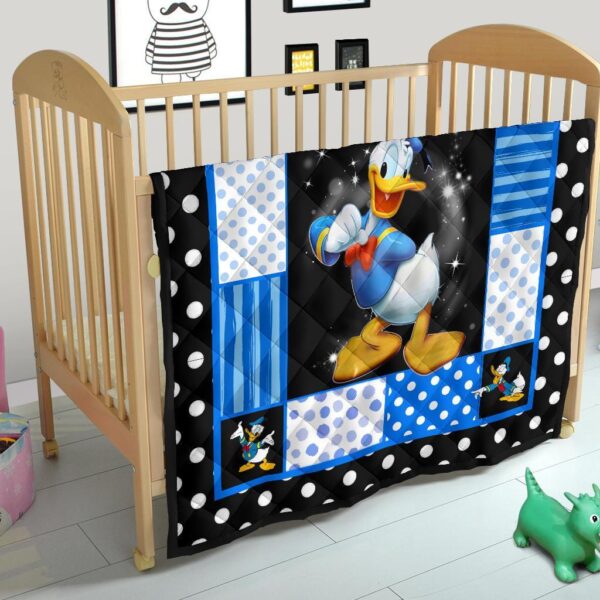 donald duck quilt blanket funny cartoon fan gift idea uppir