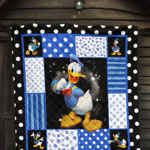 donald duck quilt blanket funny cartoon fan gift idea uqzah