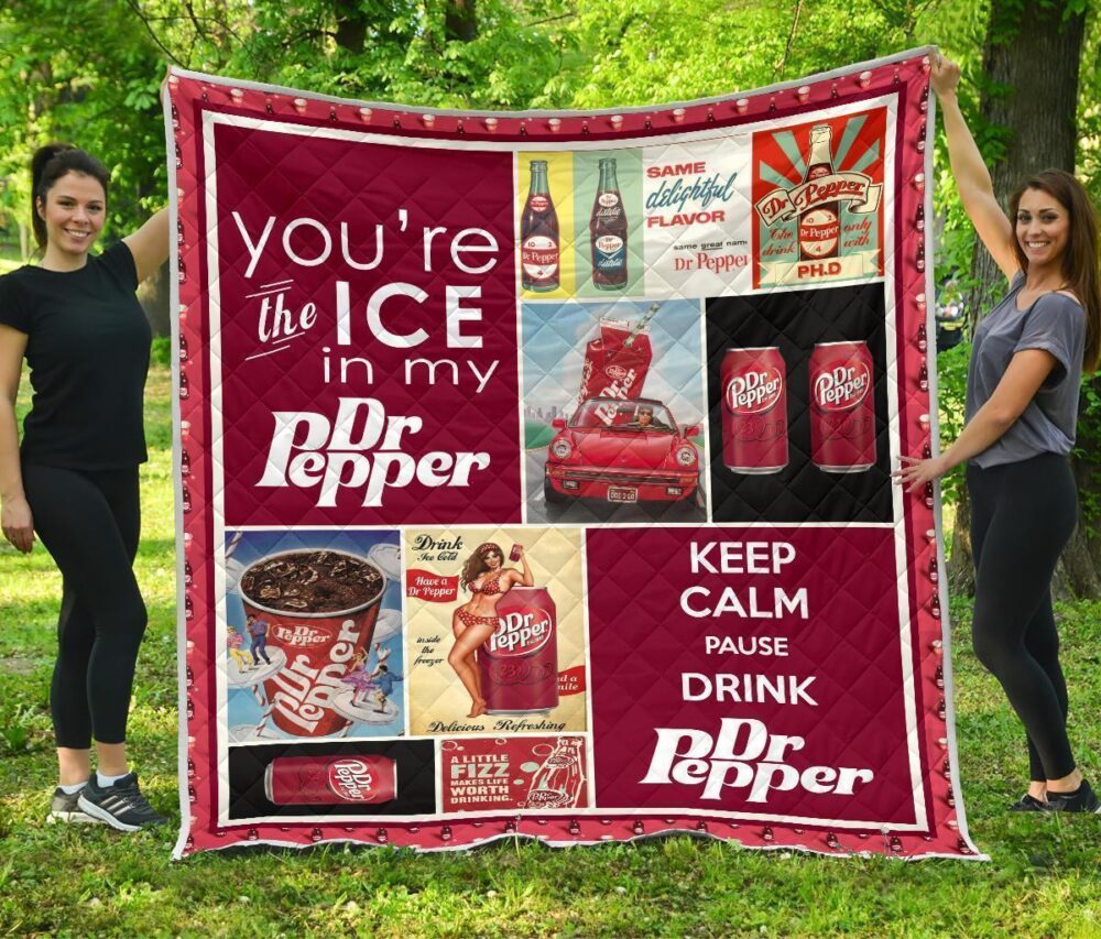 Dr Peeper Quilt Blanket Funny Gift For Soft Drink Lover