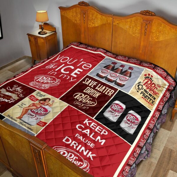 dr pepper diet quilt blanket funny gift for soft drink lover 3ui5x