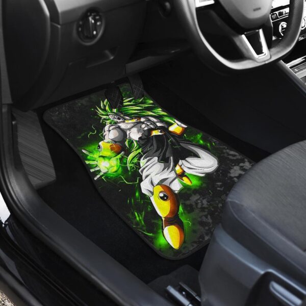 dragon ball car floor mats broly on saiya mode car floor mats c6az0