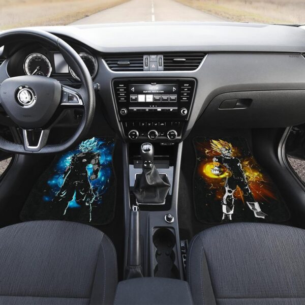 dragon ball car floor mats goku vegeta ultimate saiyan fight car floor mats kzuh2