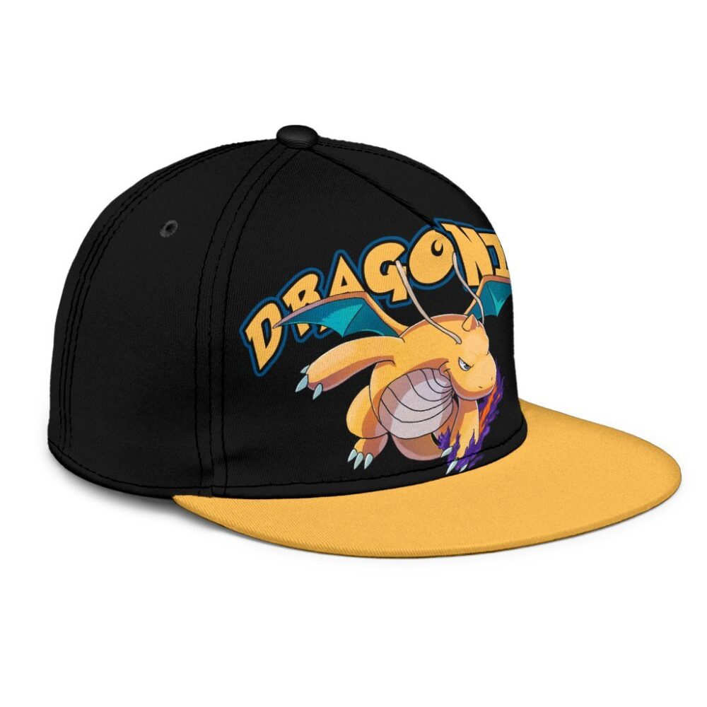 Dragonite Snapback Hat Anime Fan Gift Idea