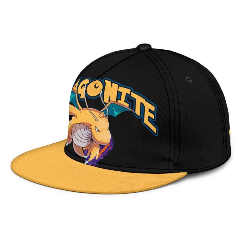 Dragonite Snapback Hat Anime Fan Gift Idea