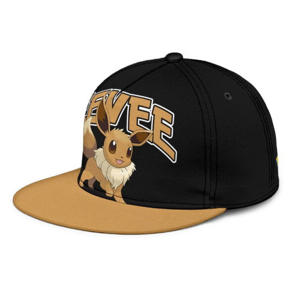 eevee snapback hat anime fan gift idea d1r94