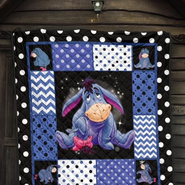 eeyore quilt blanket cute gift idea for cartoon fan 1cry6