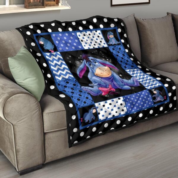 eeyore quilt blanket cute gift idea for cartoon fan adjoe