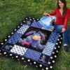 eeyore quilt blanket cute gift idea for cartoon fan brxaw
