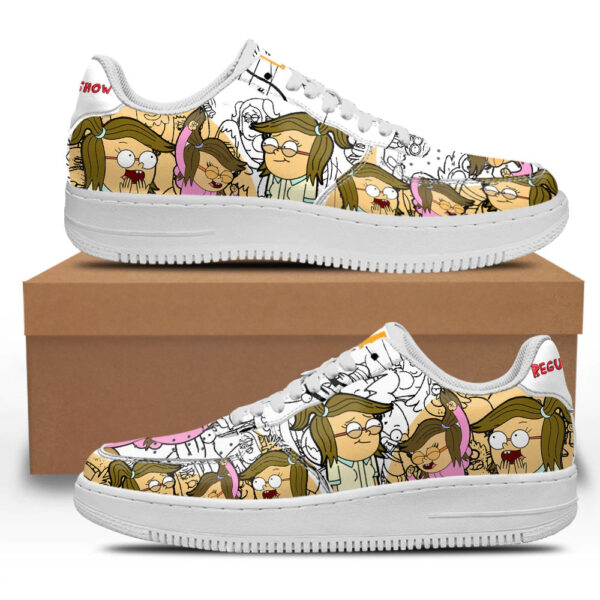 Eileen Regular Show Sneakers Custom Cartoon Shoes Eileen Regular Show Sneakers Custom Cartoon Shoes