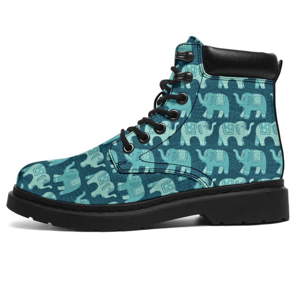 Elephant Boots Animal Custom Shoes Elephant Lover Gift